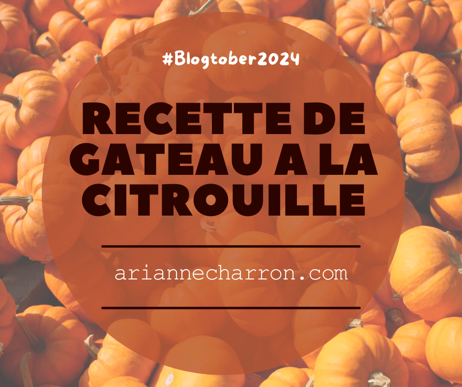 #Blogtober Day 22;  Gâteau à la citrouille au&nbsp;micro-onde.