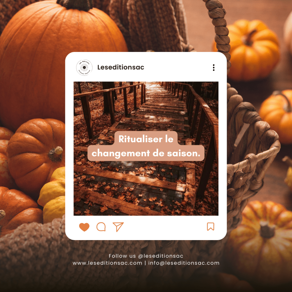 #Blogtober2025: Ritualiser le changement de&nbsp;saison.